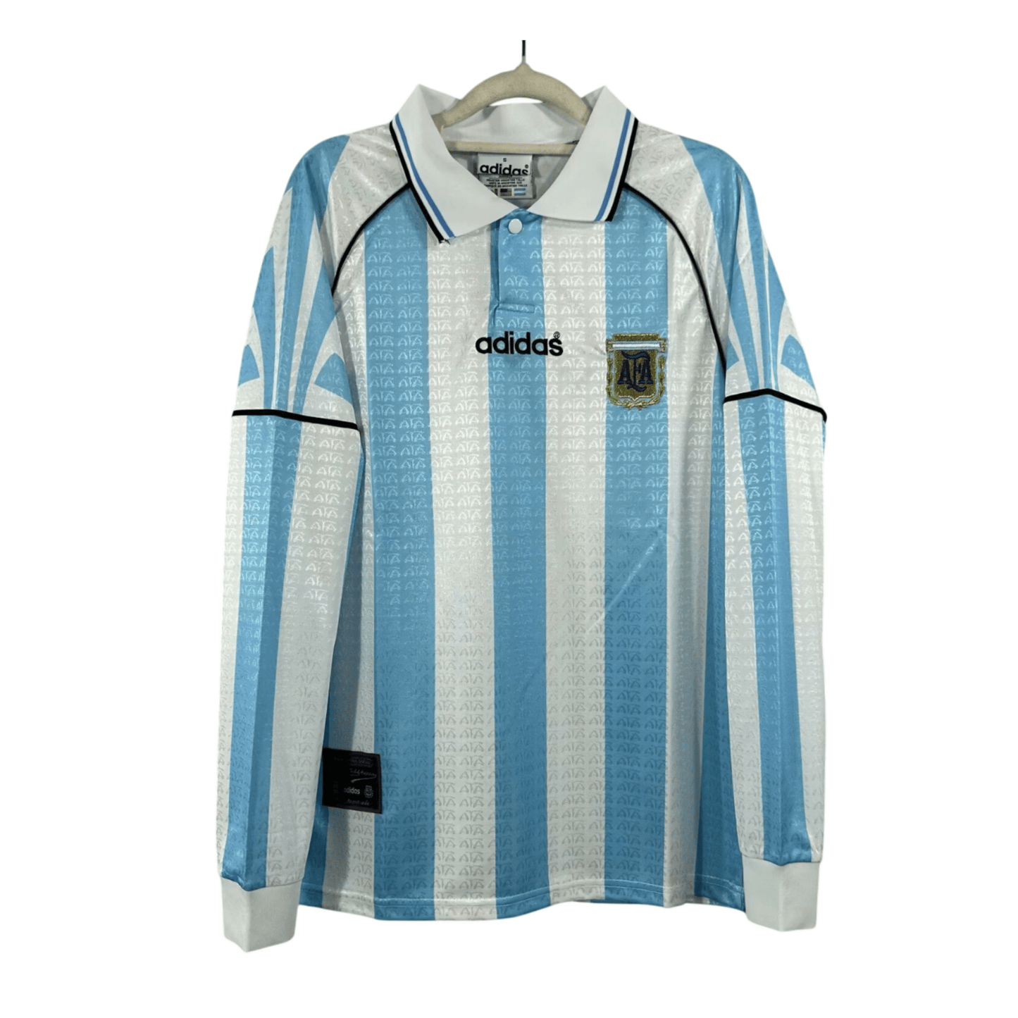 Argentina camiseta manga larga retro